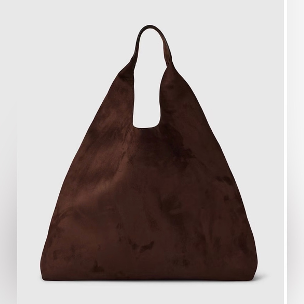 NWT GAP Vegan Suede Slouchy Tote Bag